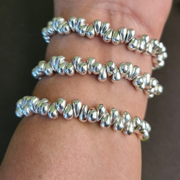 STALAGMITA • Bohemian Bracelet with Swarovski Smoked Gray Crystal - Picture 11 of 11